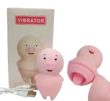Juguete Sexual Vibrador Consolador Estimulador De Clitoris Cerdito