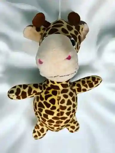 Juguete Muñeco Peluche Diseño Jirafa Para Niño Hombre O Mujer 18 Cm Aprox