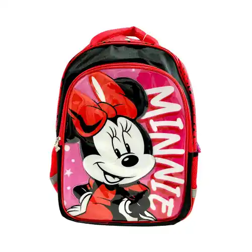 Morral Primavera Minie Mouse Niña Grande 16,5"