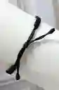 Pulsera Balin Y Neopreno Dije Trébol Oro Laminado 18k