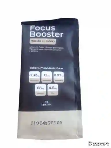 Focus Booster Nootropico Sobre Sabor Limonada De Coco