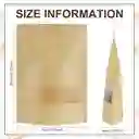 50 Bolsas Kraft Doy Pack Zipper Ventana 500 G (17x26cm)