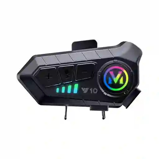Sistema De Intercomunicador Inalámbrico Para Casco V10 – Pack X2