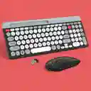 Combo De Teclado Y Mouse Recargables E Inalámbricos Zyg-806