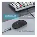 Combo De Teclado Y Mouse Recargables E Inalámbricos Zyg-806