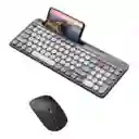 Combo De Teclado Y Mouse Recargables E Inalámbricos Zyg-806