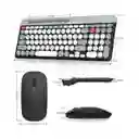 Combo De Teclado Y Mouse Recargables E Inalámbricos Zyg-806