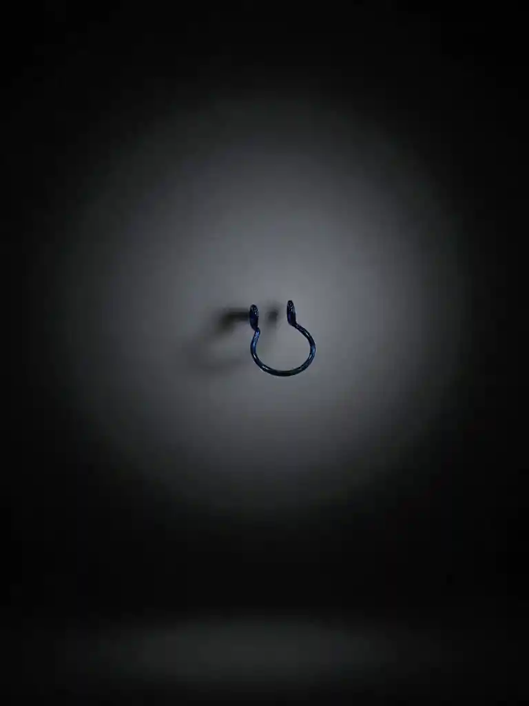 Aro Continuo Falso Azul Oscuro