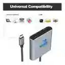 Adaptador De Tipo-c A Hdmi X2 Lj-58 Hd/hd