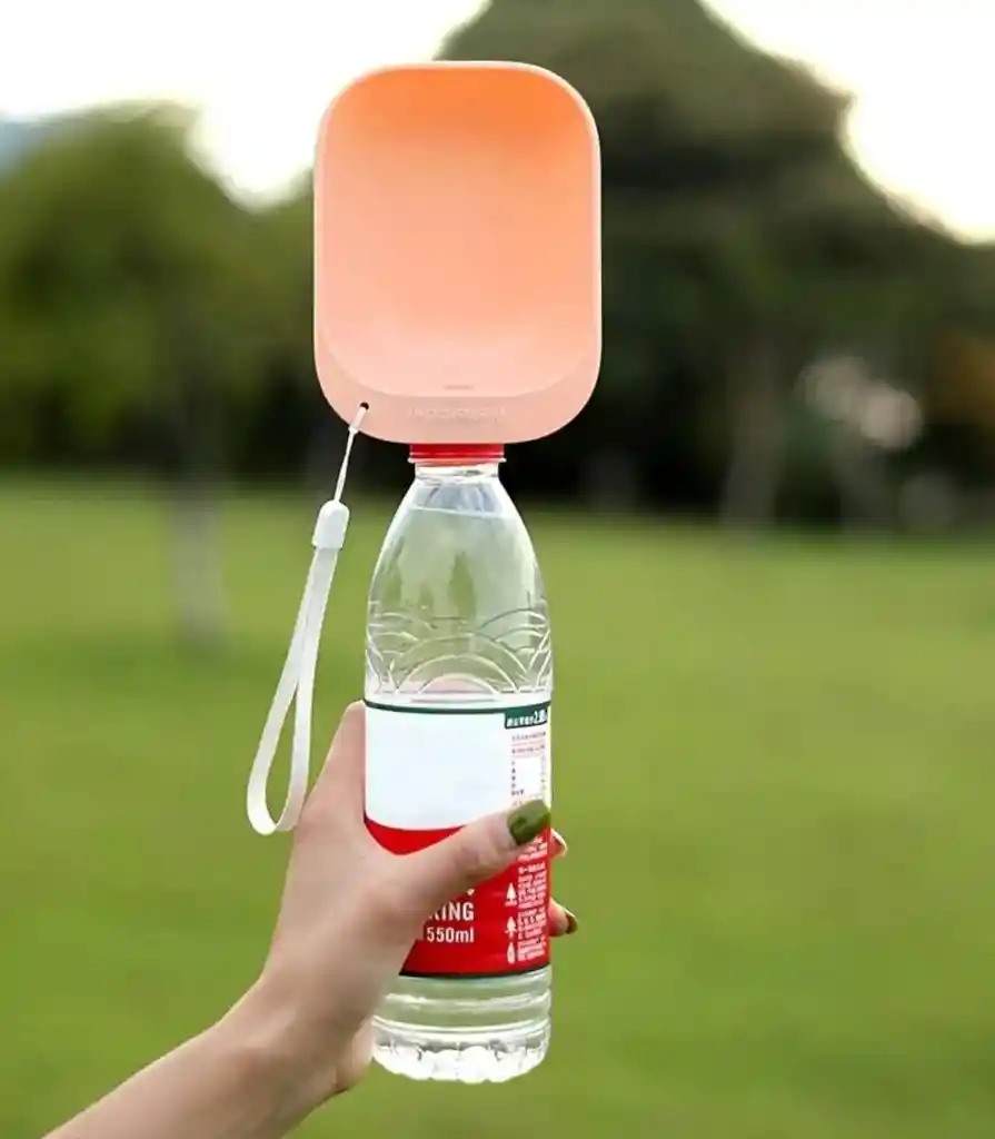 Botella De Agua Portatil Para Mascota Bebedero Para Perro Y Gato