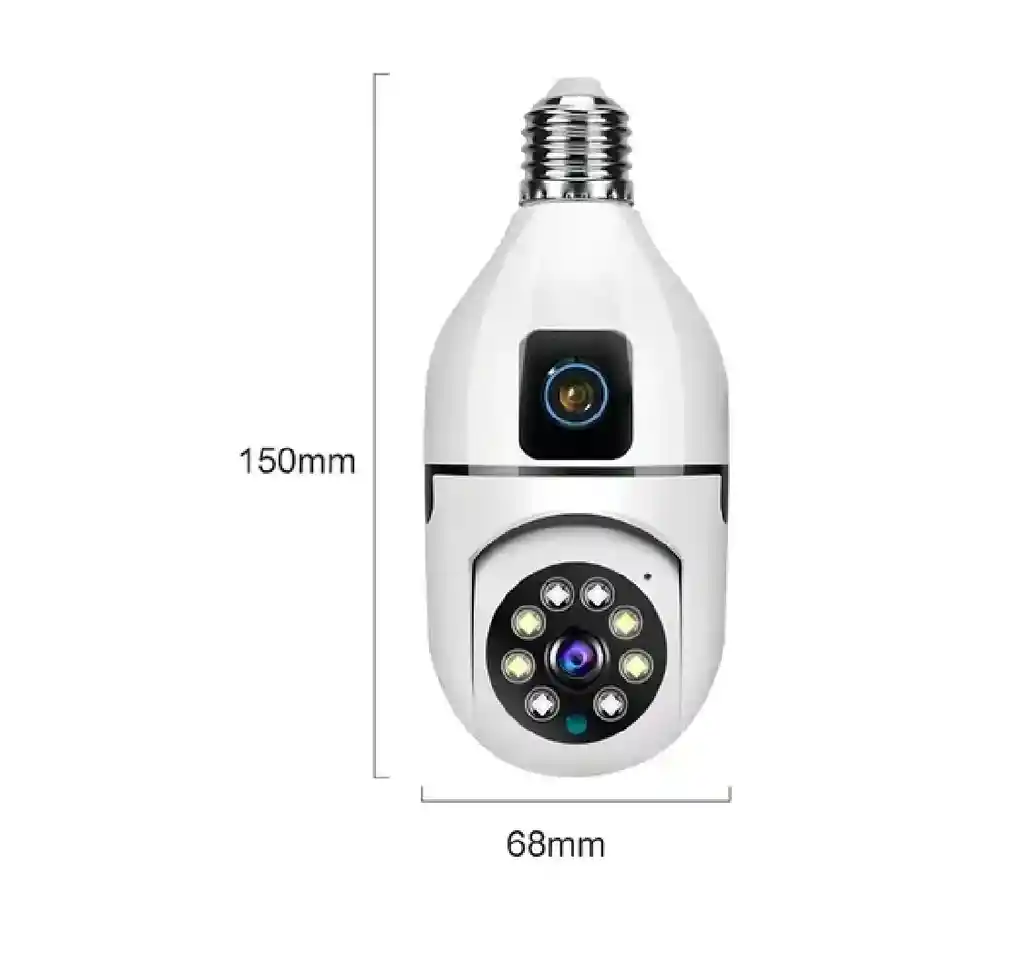 Camara Bombillo Wifi Sq-002