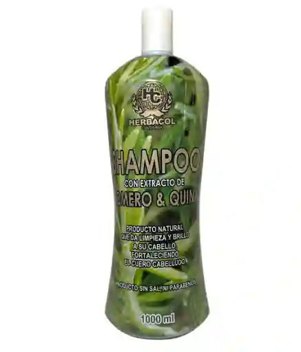 Shampoo Herbacol Romero Y Quina 1000ml