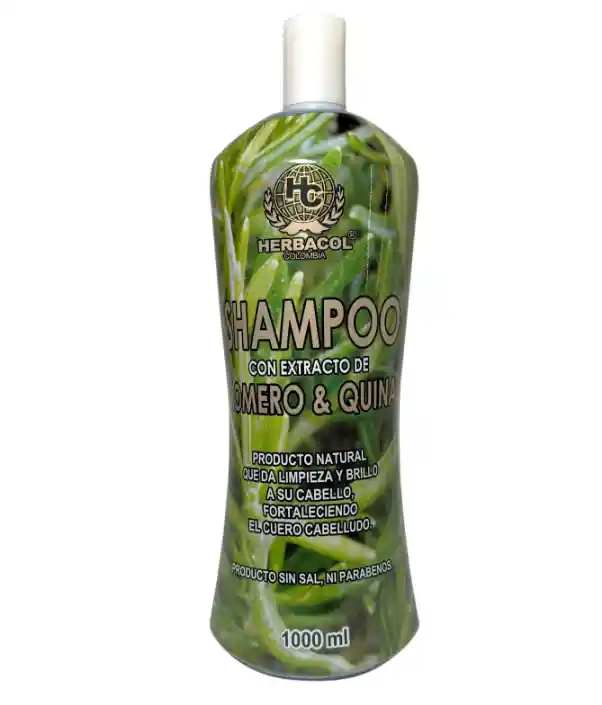 Shampoo Herbacol Romero Y Quina 1000ml