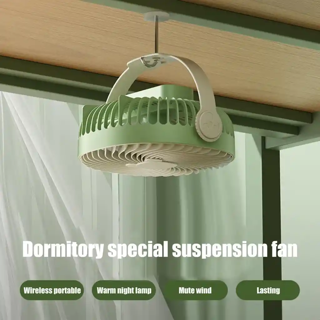 Mini Ventilador De Escritorio Usb Verde - Frescura Portátil Para Cualquier Espacio | Klw-f9
