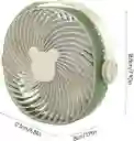 Mini Ventilador De Escritorio Usb Verde - Frescura Portátil Para Cualquier Espacio | Klw-f9