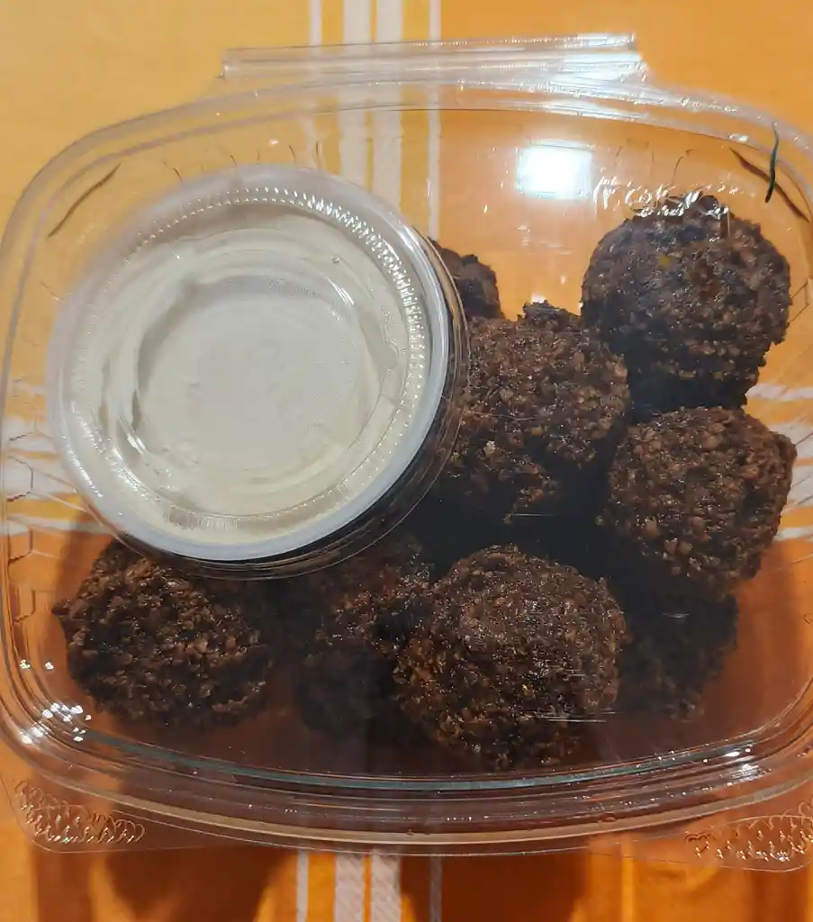 Falafel Israelí Frito Mini Bolita 12 Unidades.