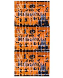 Cortina Metalizada De Cuadros Halloween Ref 1399-2