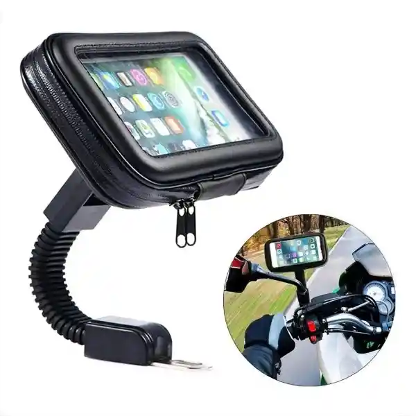 Soporte Impermeable Para Celular Moto – Protección Total En Cada Ruta | Zx-456