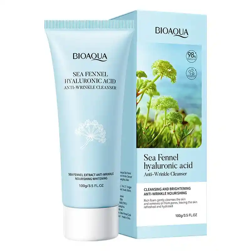 Jabón Facial Ácido Hialuronico E Hinojo Marino 100g