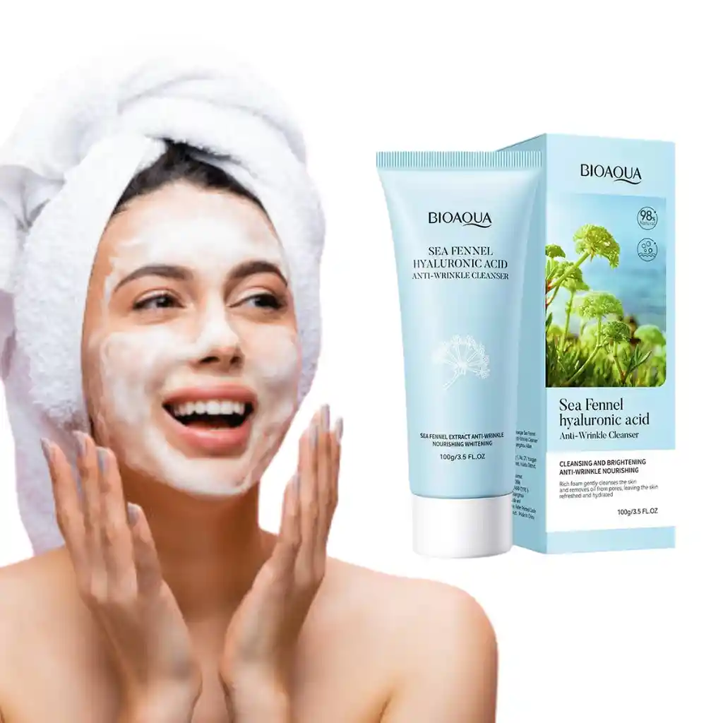 Jabón Facial Ácido Hialuronico E Hinojo Marino 100g