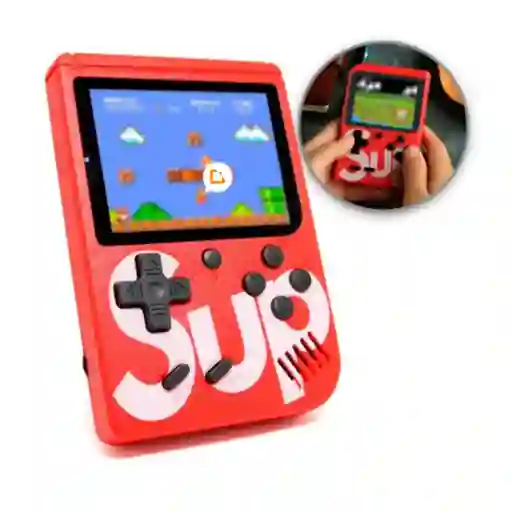 Mini Consola Retro Gameboy 8-bit | Rojo