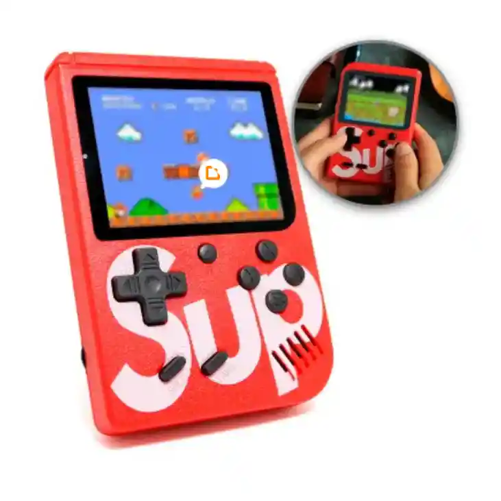 Mini Consola Retro Gameboy 8-bit | Rojo