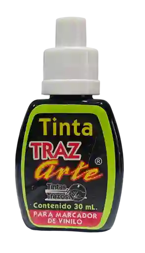 Recarga De Tinta Para Marcador De Vinilo Negro 30ml Traz Arte