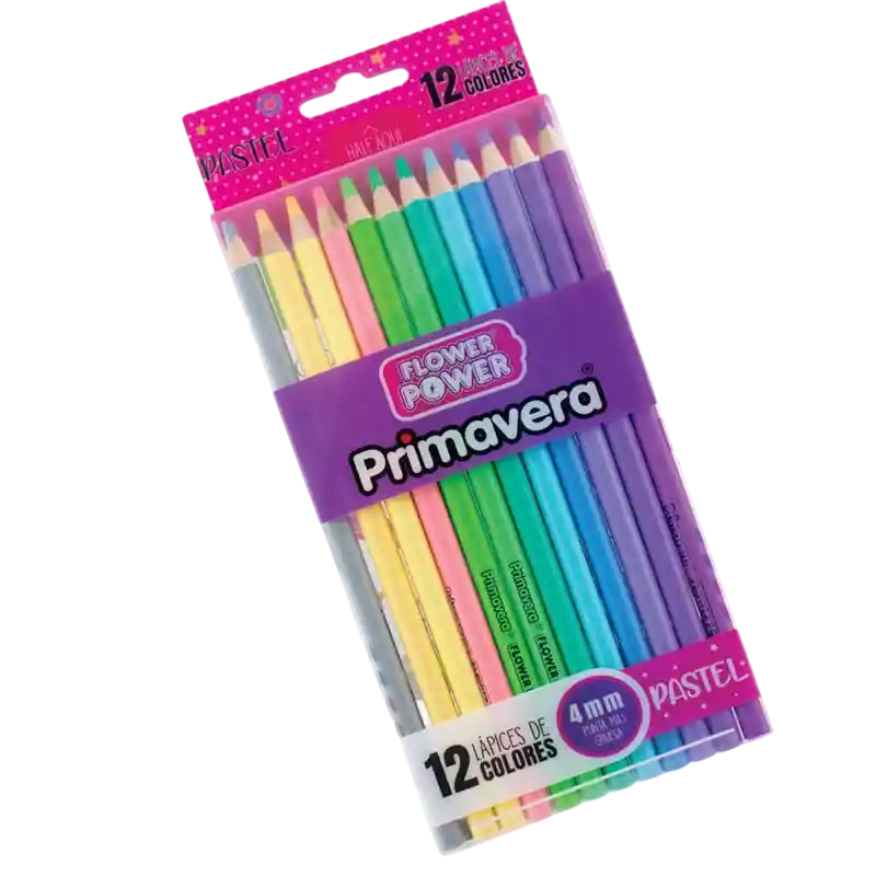 Colores Primavera Pastel X12 Und