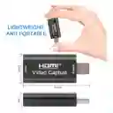 Capturador De Video Usb - Hdmi Lj-61 Hdtv 4k