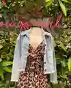 Chaqueta Denim Grafiti