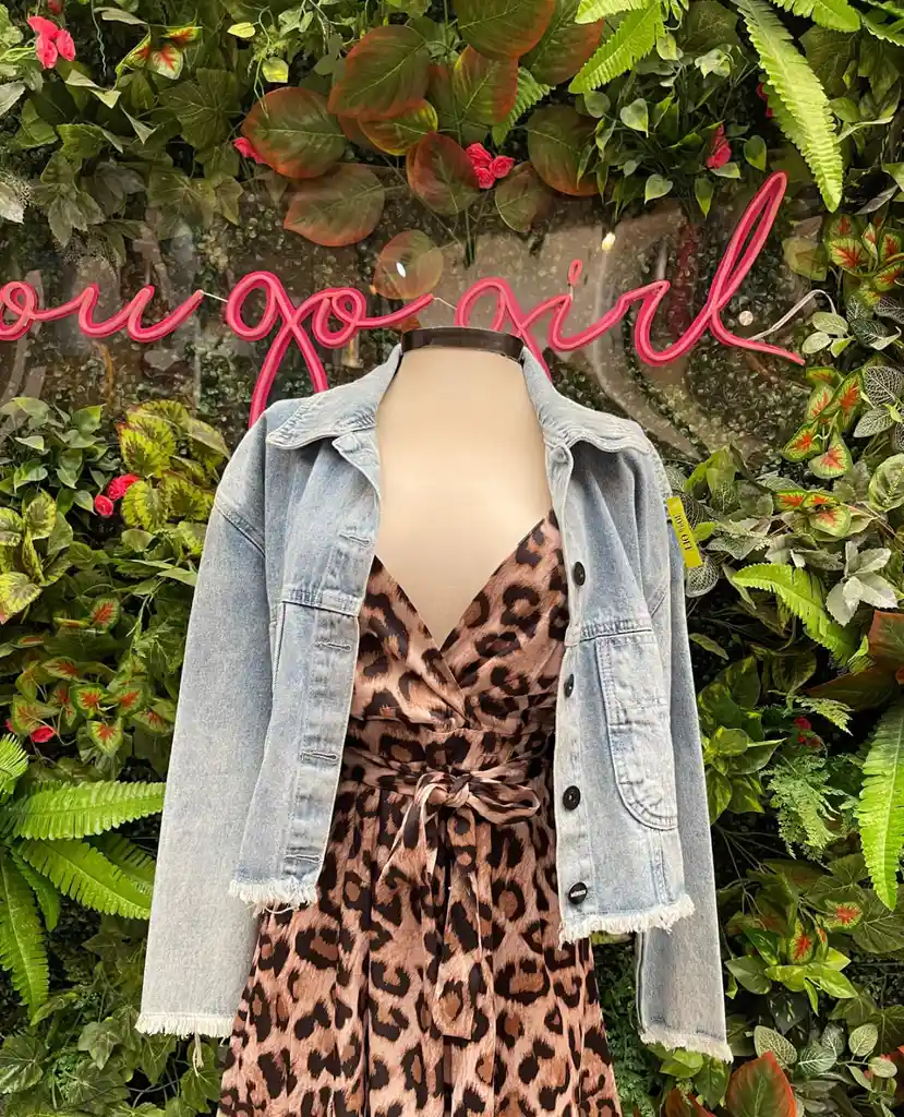 Chaqueta Denim Grafiti
