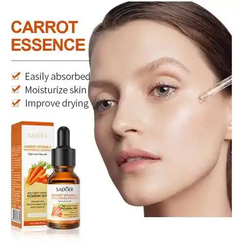 Serum Facial Zanahoria Con Vitamina C Sadoer 15ml