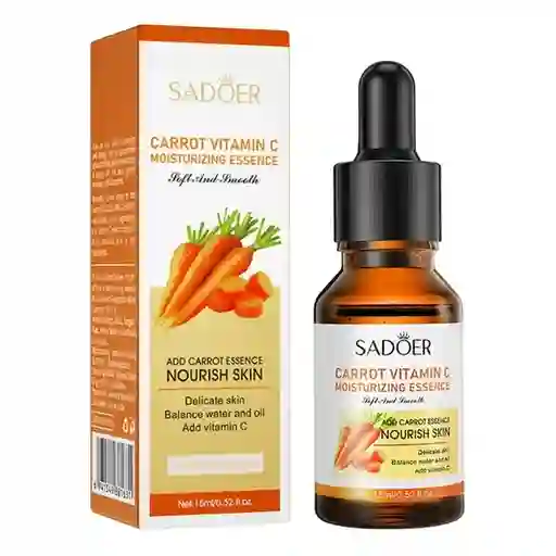Serum Facial Zanahoria Con Vitamina C Sadoer 15ml