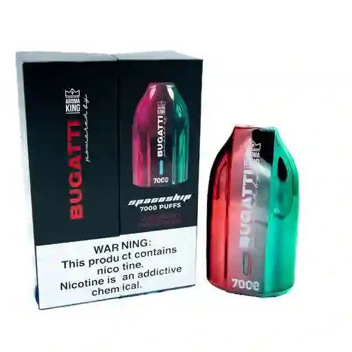 Vaporizador Bugatti Spaceship Strawberry Watermelon 7000 Puffs