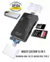 Adaptador / Multi Lector De Memoria Usb / Sd 6 En 1
