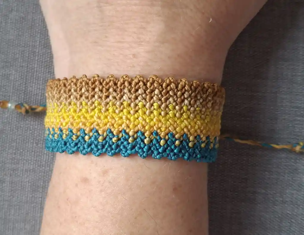 Pulsera Camino Del Inca – Raíz Dorada