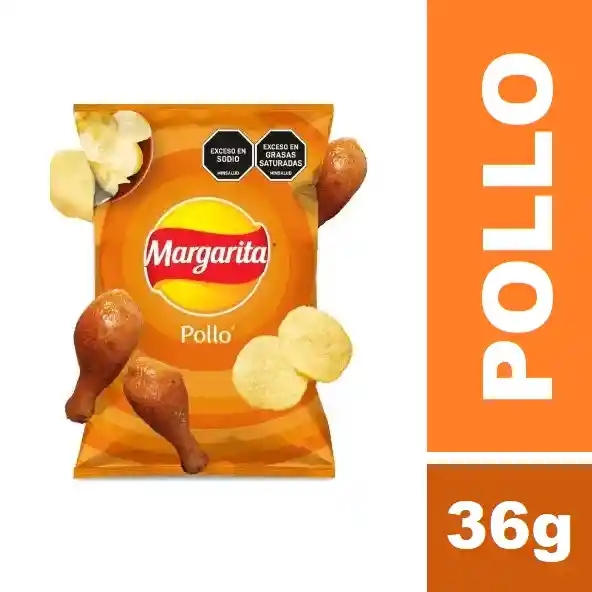 Margarita Papas Pollo 36gr