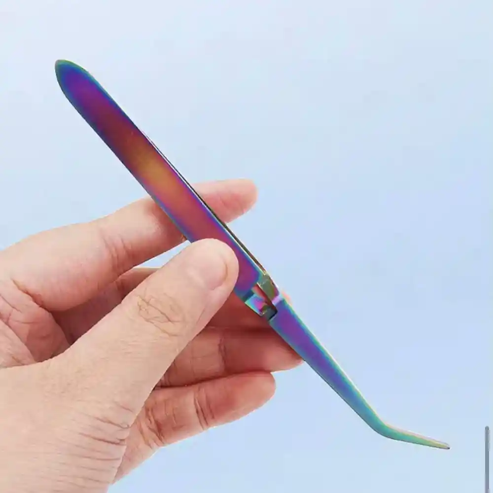 Pinza Curvatura C Para Uñas Acrílicas Acero Inoxidable
