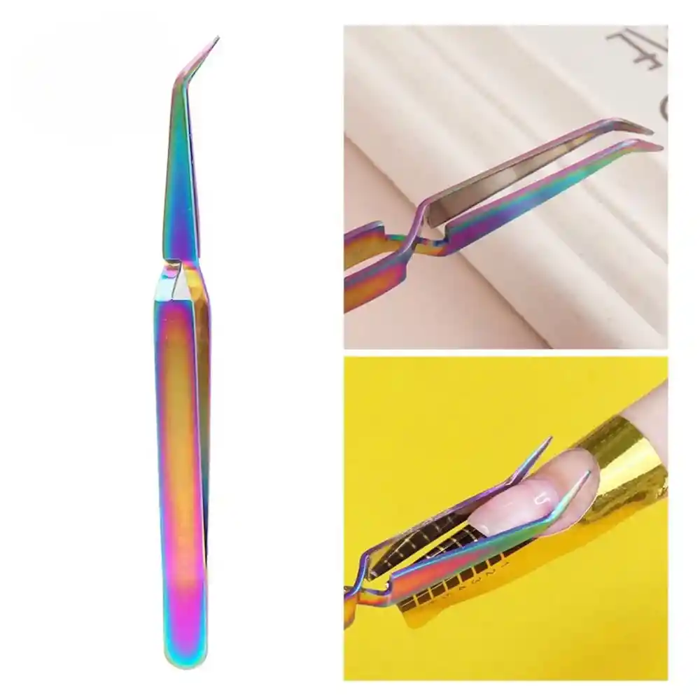 Pinza Curvatura C Para Uñas Acrílicas Acero Inoxidable