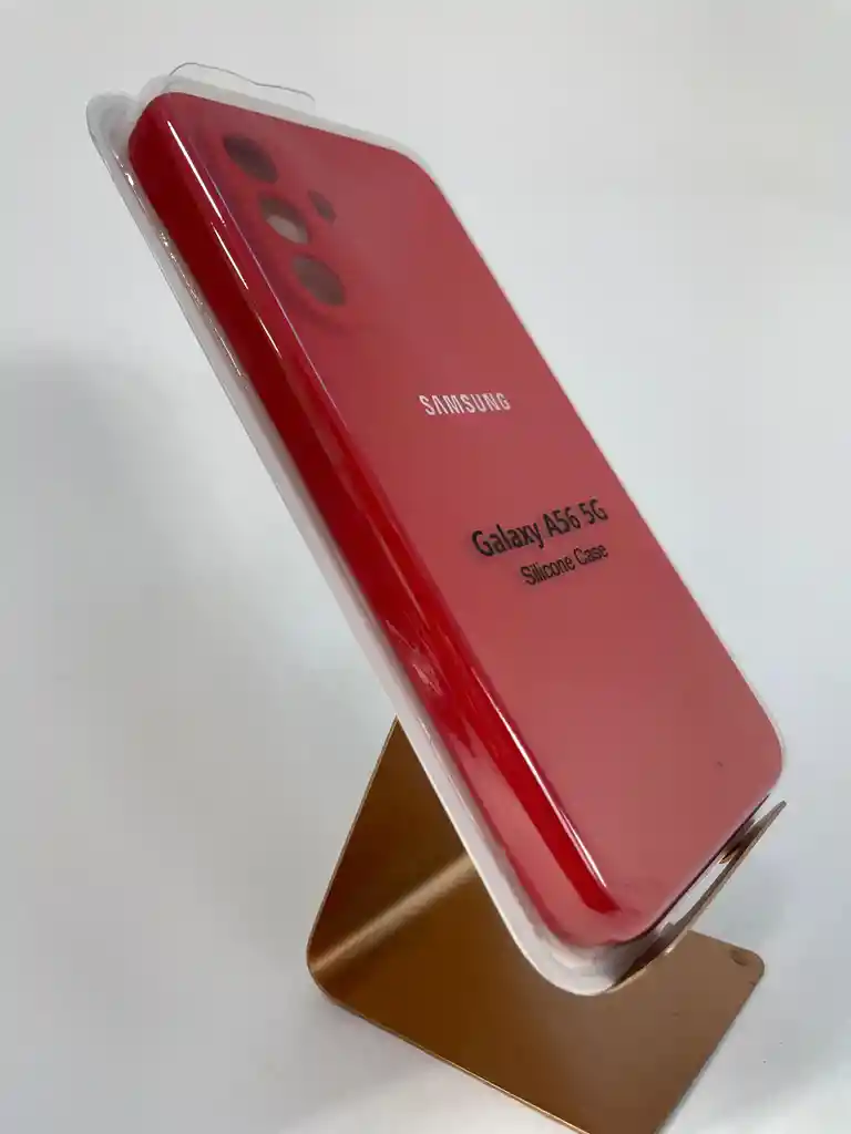 Silicon Case Samsung Galaxy A36 A56 Rojo