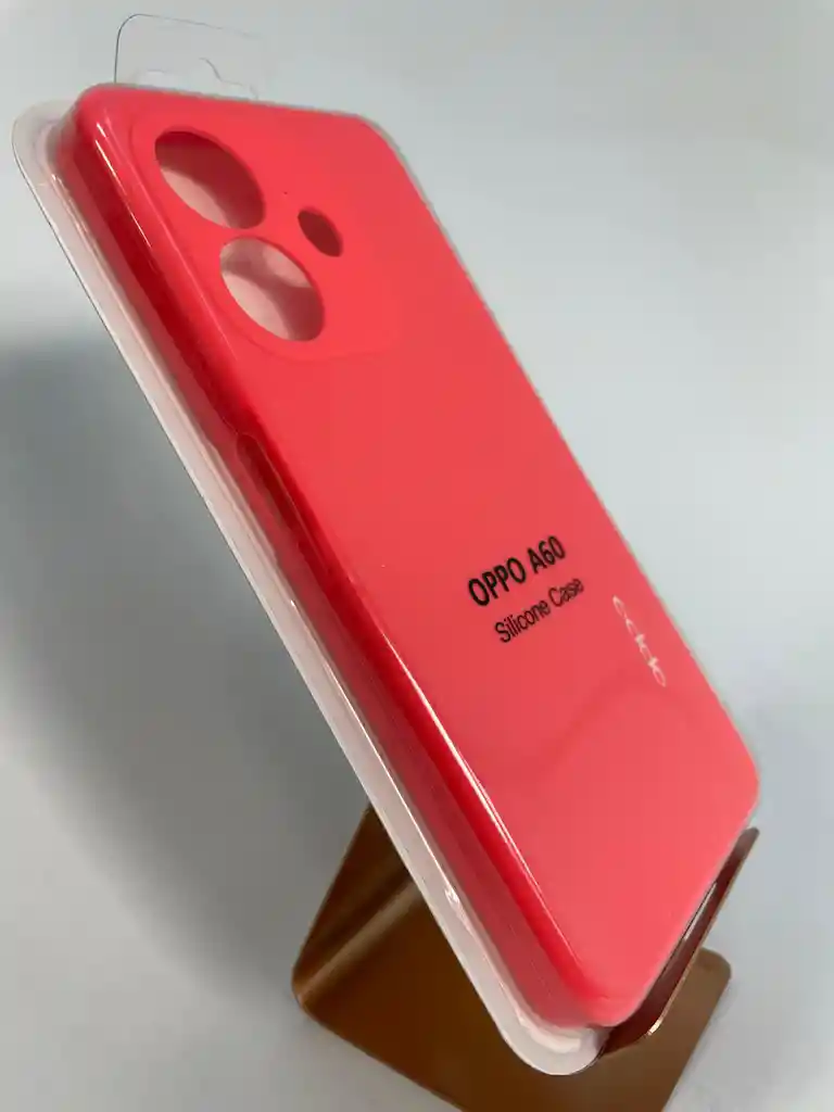 Silicon Case Oppo A60 A20 A40 Salmon