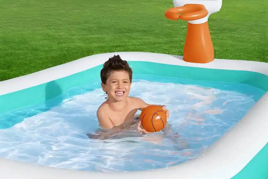 Alberca Inflable Básquet Pelota Diversión Bestway 54445