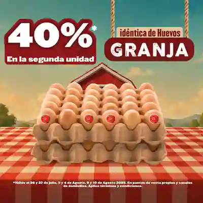 Promo | Aa X 30 Granja 40% 2nda Unidad