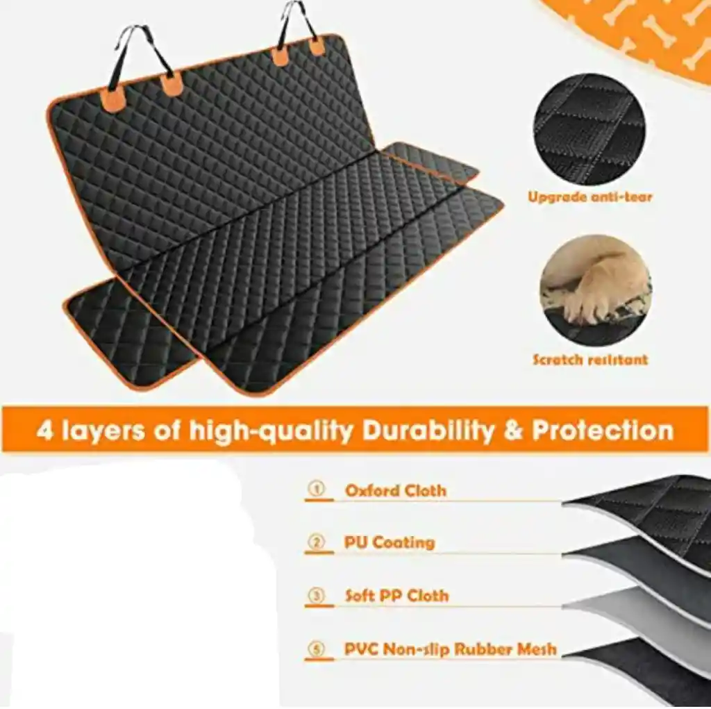 Forro Protector De Carro Para Mascotas 1.47m X 1.32m