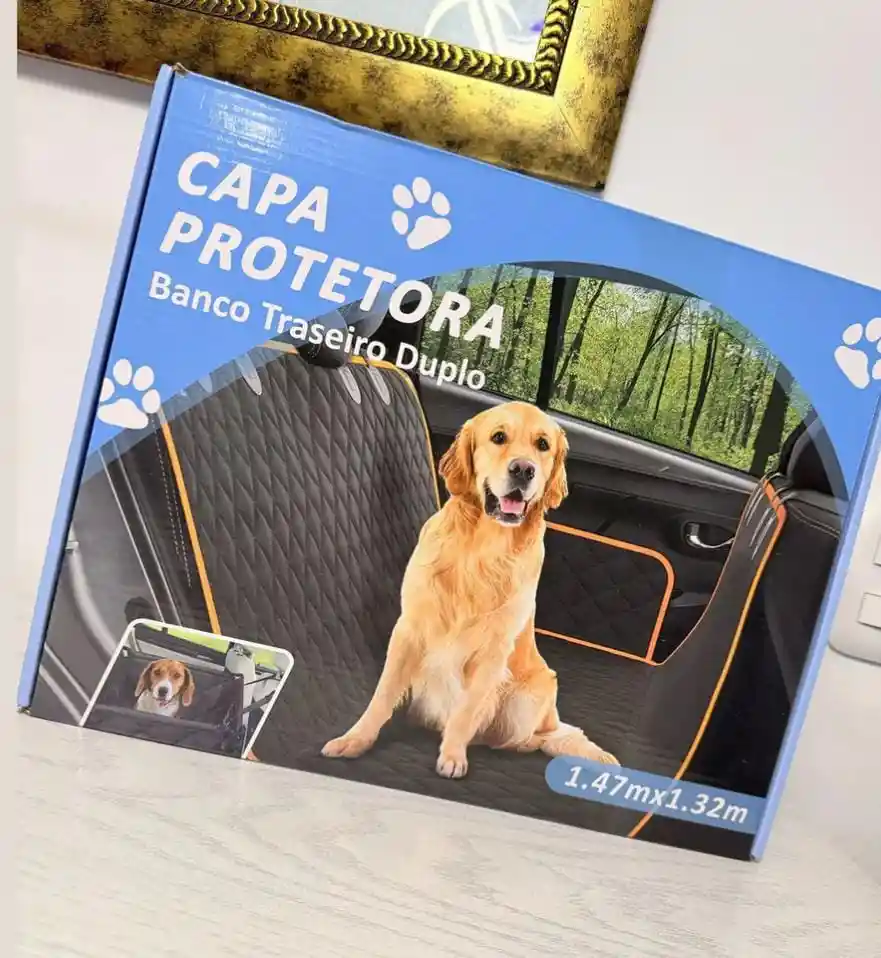 Forro Protector De Carro Para Mascotas 1.47m X 1.32m