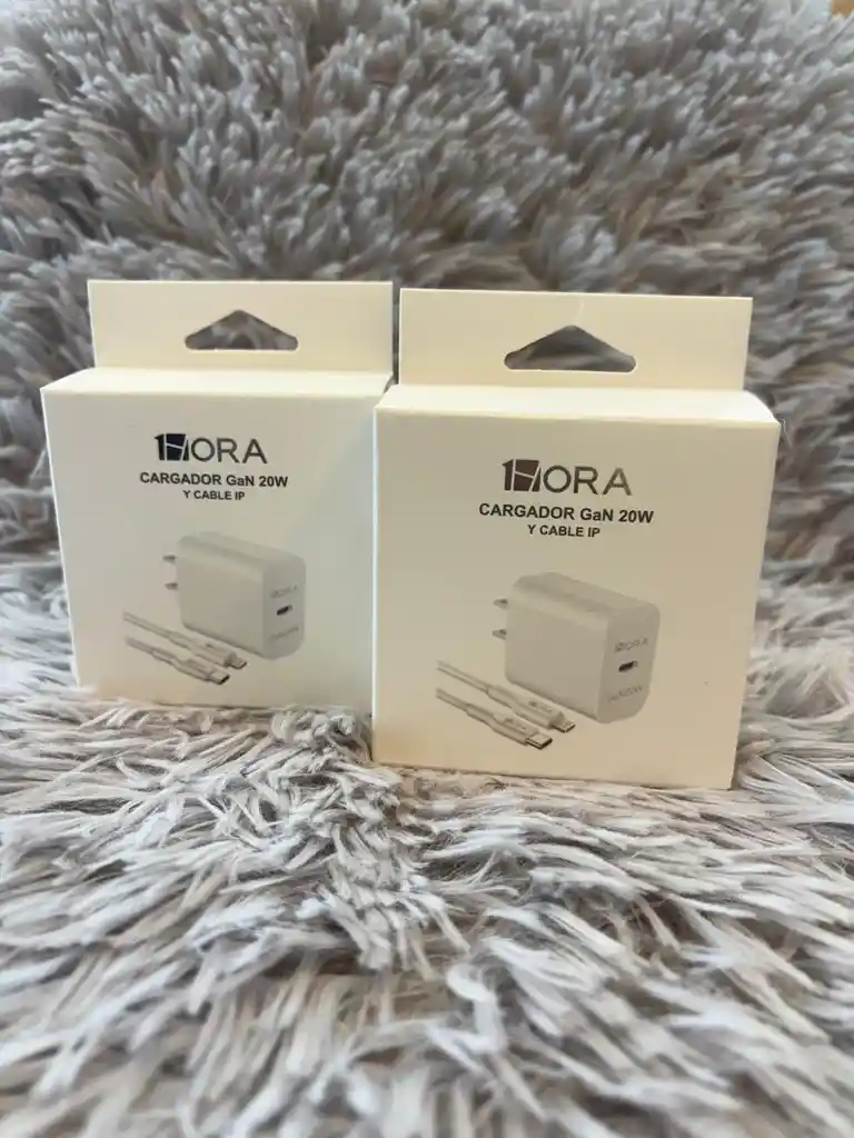 Cargador Original Iphone 1hora 20w