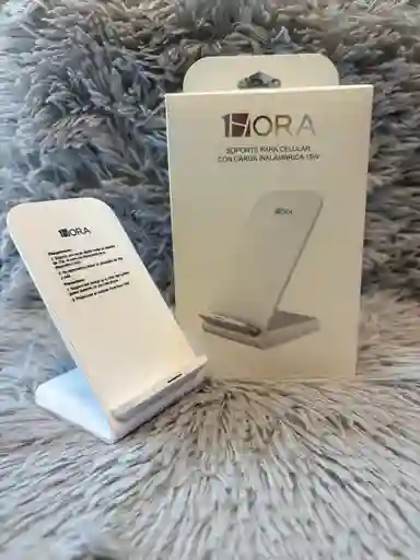 Soporte Base Celular Carga Inalambrica Magnética
