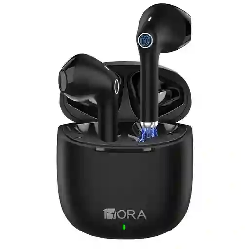 Audífonos Inalámbricos 1hora Auriculares Bluetooth Aut201 | Negro