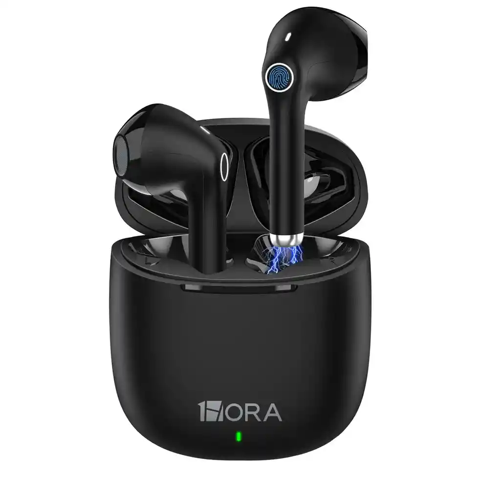 Audífonos Inalámbricos 1hora Auriculares Bluetooth Aut201 | Negro
