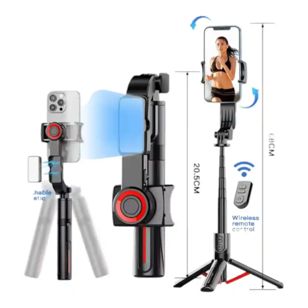 Tripode Selfie Gimbal Estabilizador C09 Eje Robotico Celular